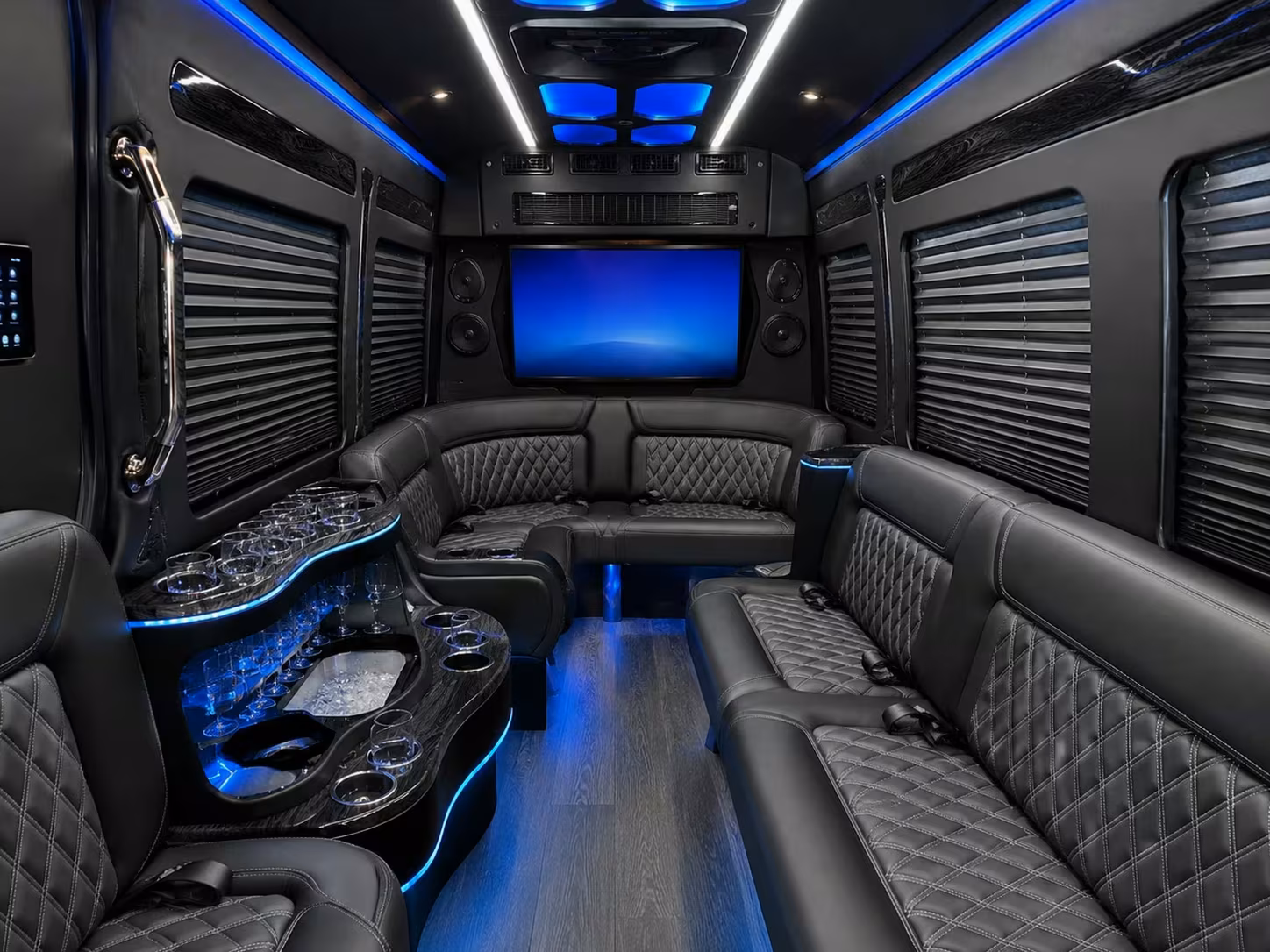 sprinter limousine inside