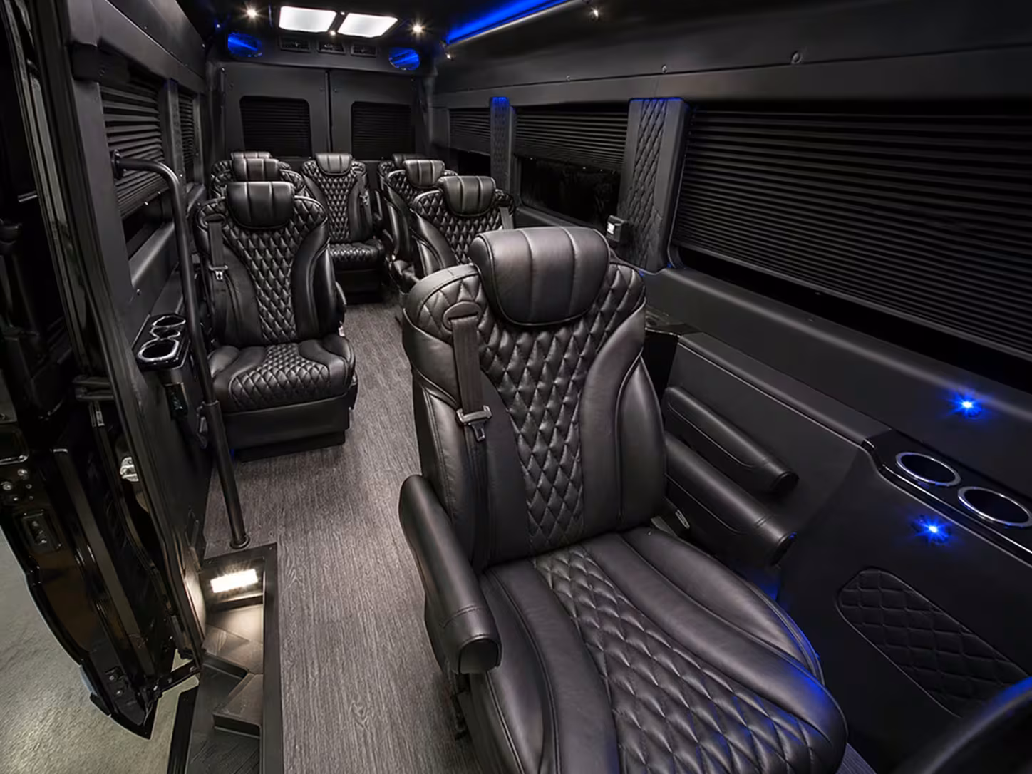 sprinter van with driver interior
