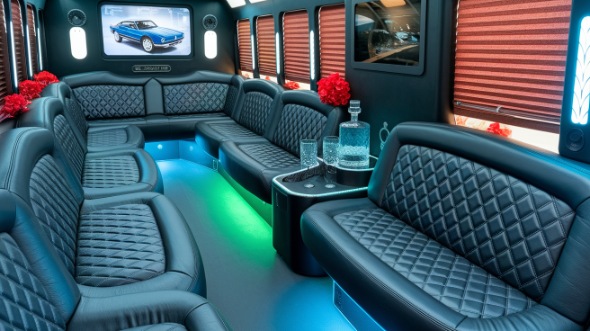sprinter limo rental interior yakima