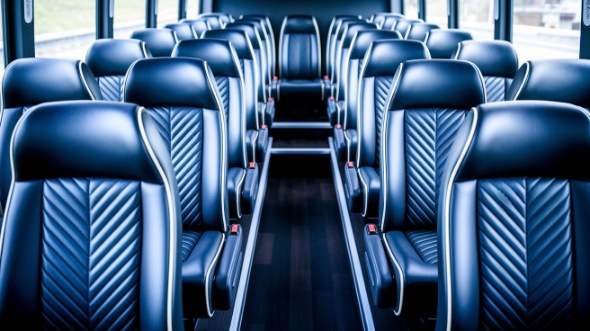 yakima 18 passenger minibus inside
