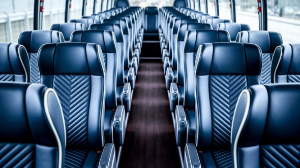 yakima 50 passenger charter bus inside
