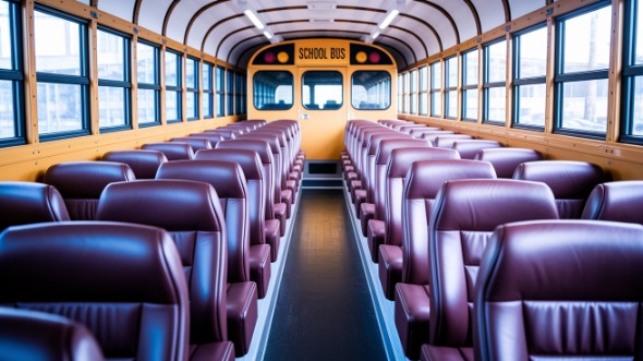 yakima school bus rental inside